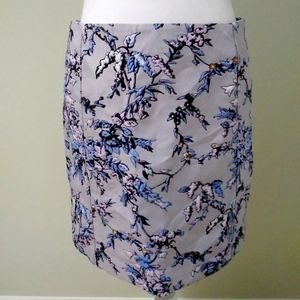 LOFT Floral Skirt
